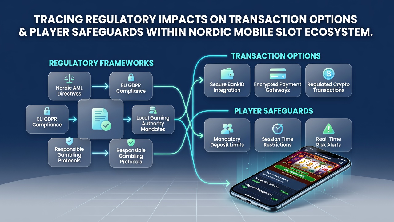 Player protection dashboard showing spending limits and verification status on a Nordic mobile slot app